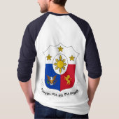 フィリピンの紋章付き外衣 Tシャツ (裏面)