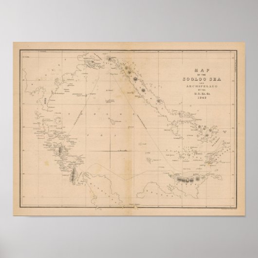 フィリピンの群島、ソロオ海 ポスター (正面)