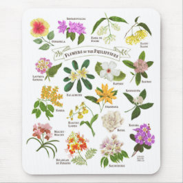 フィリピンの花 マウスパッド