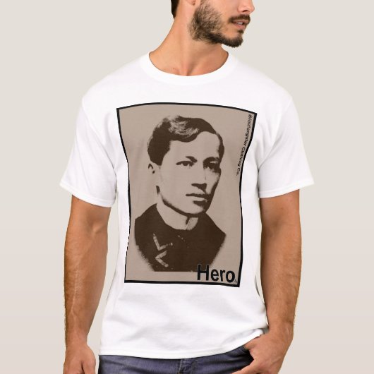 フィリピンの英雄 Tシャツ (正面)
