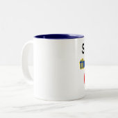 フィリピンの誰かが私を愛している ツートーンマグカップ (正面左)