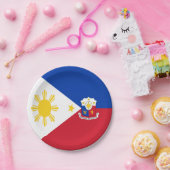 フィリピンの軍旗  ペーパープレート (パーティー)