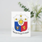 フィリピンの軍服 ポストカード (スタンド正面)