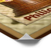 フィリピンの都市または州のポスターの名前 ポスター (角)