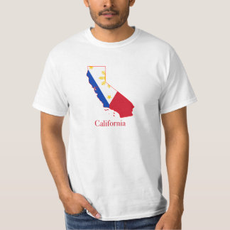 フィリピンはカリフォルニア地図に印を付けます Tシャツ