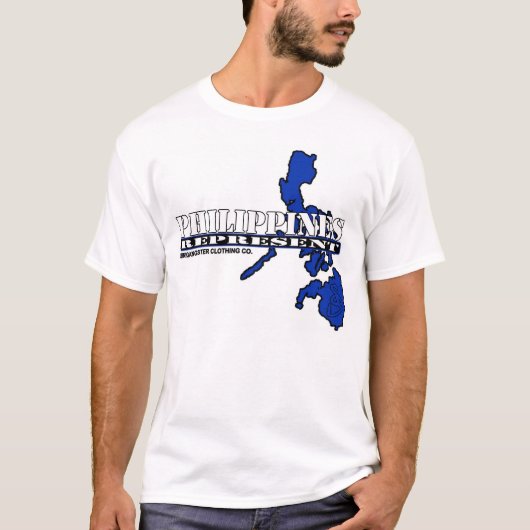 フィリピンは表します Tシャツ (正面)