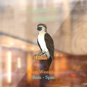 フィリピンイーグル鳥の漫画イラストレーション ウィンドウサイン (シート2)