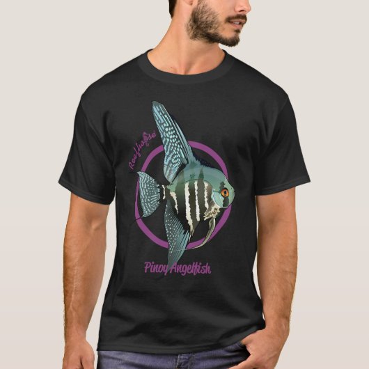 フィリピンエンゼルフィッシュ Tシャツ (正面)