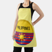 フィリピンカウトデザインアイディアパターンサンセット エプロン (インサイチュ)