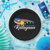 フィリピンカラヤンインディペンデンスホリデー ペーパープレート (パーティー)