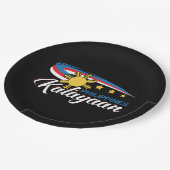 フィリピンカラヤンインディペンデンスホリデー ペーパープレート (アングル)