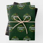 フィリピンクリスマスマリガヤンパスコスノーフレーク ラッピングペーパーシート (インサイチュ)