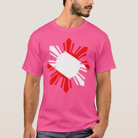 フィリピンダイビング国旗フィリピノスキューバ Tシャツ (正面)