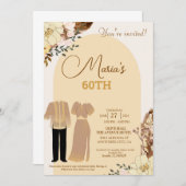 フィリピンテーマ誕生日招待状フィリピーノ 招待状 (正面/裏面)