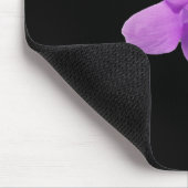 フィリピンバイオレット(黒) マウスパッド (コーナー)