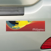 フィリピンバンパーステッカー バンパーステッカー (車上)