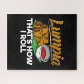 フィリピンフィリピンルンピアフード引用文 ジグソーパズル (横)