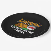 フィリピンフィリピンルンピアフード引用文 ペーパープレート (アングル)