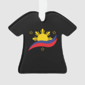 フィリピンフィリピン人国旗 オーナメント (正面)