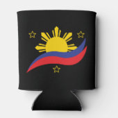 フィリピンフィリピン人国旗 缶クーラー (裏面)