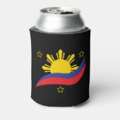 フィリピンフィリピン人国旗 缶クーラー (缶裏面)