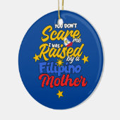 フィリピンフィリピン人女性フィリピーナキッドマザーNo セラミックオーナメント (左)