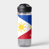 フィリピンボトル愛国的フィリピン国旗 ウォーターボトル (正面)