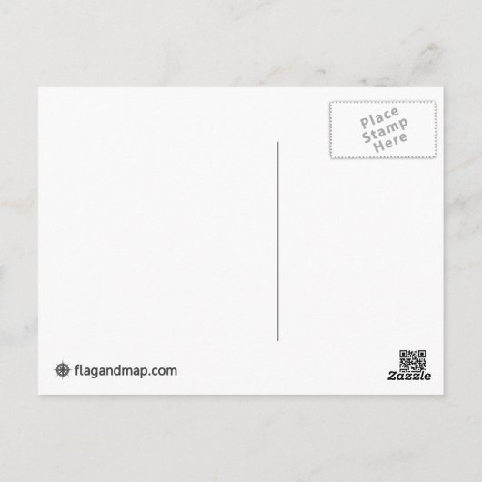 フィリピンマルチフエフラッグハガキ ポストカード (裏面)