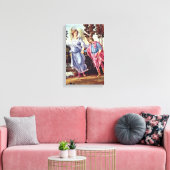 フィリピンリッピ – トビアスと天使 キャンバスプリント (インサイチュ (リビング))