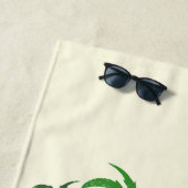 フィリピンヴィンテージターシエフラッグパームサミナリー ビーチタオル (インサイチュ)