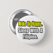 フィリピン人と一緒に寝る 缶バッジ (正面&裏面)