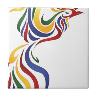 フィリピン人のサリーManok タイル