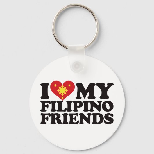 フィリピン人の友達が大好き キーホルダー (正面)