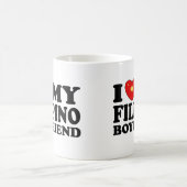 フィリピン人の彼氏が大好き コーヒーマグカップ (中央)