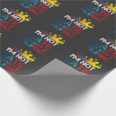 フィリピン人ジョーおもしろいク時間厳守フィリピンフィリピノ ラッピングペーパー (角)