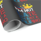 フィリピン人ジョーおもしろいク時間厳守フィリピンフィリピノ ラッピングペーパー (ロールコーナー)