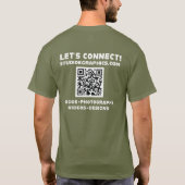 フィリピン人デイズ「マニラ」Tシャツ Tシャツ (裏面)