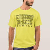 フィリピン人デザイン「Philippines Pattern」 Tシャツ (正面)