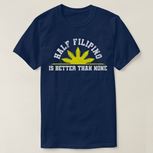 フィリピン人ハーフ フィリピン 1 Tシャツ (デザイン正面)