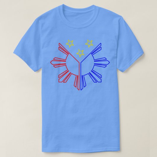 フィリピン人ピネイギフト東南アジアフィリピン Tシャツ (デザイン正面)