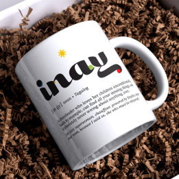 フィリピン人マママグ — Inay (タガログ語) コーヒーマグカップ