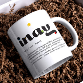 フィリピン人マママグ — Inay (タガログ語) コーヒーマグカップ