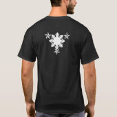 フィリピン人日曜日および星の甲革の背部 Tシャツ (裏面)