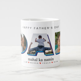 フィリピン人父の日ギフト Mahal Ka Namin ジャンボコーヒーマグカップ