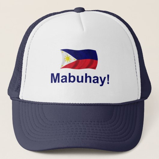 フィリピン人Mabuhay! キャップ (正面)