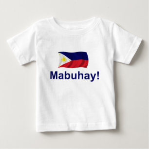 フィリピン人Mabuhay! ベビーTシャツ