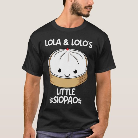 フィリピン伝統的フードリトルシオパ Tシャツ (正面)