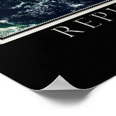 フィリピン共和国の衛星ポスターマップ ポスター (角)