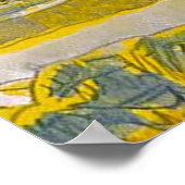 フィリピン出身の女性、ヴィンテージ旅行 ポスター (角)