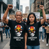 フィリピン反マルコス腐敗抗議 Tシャツ